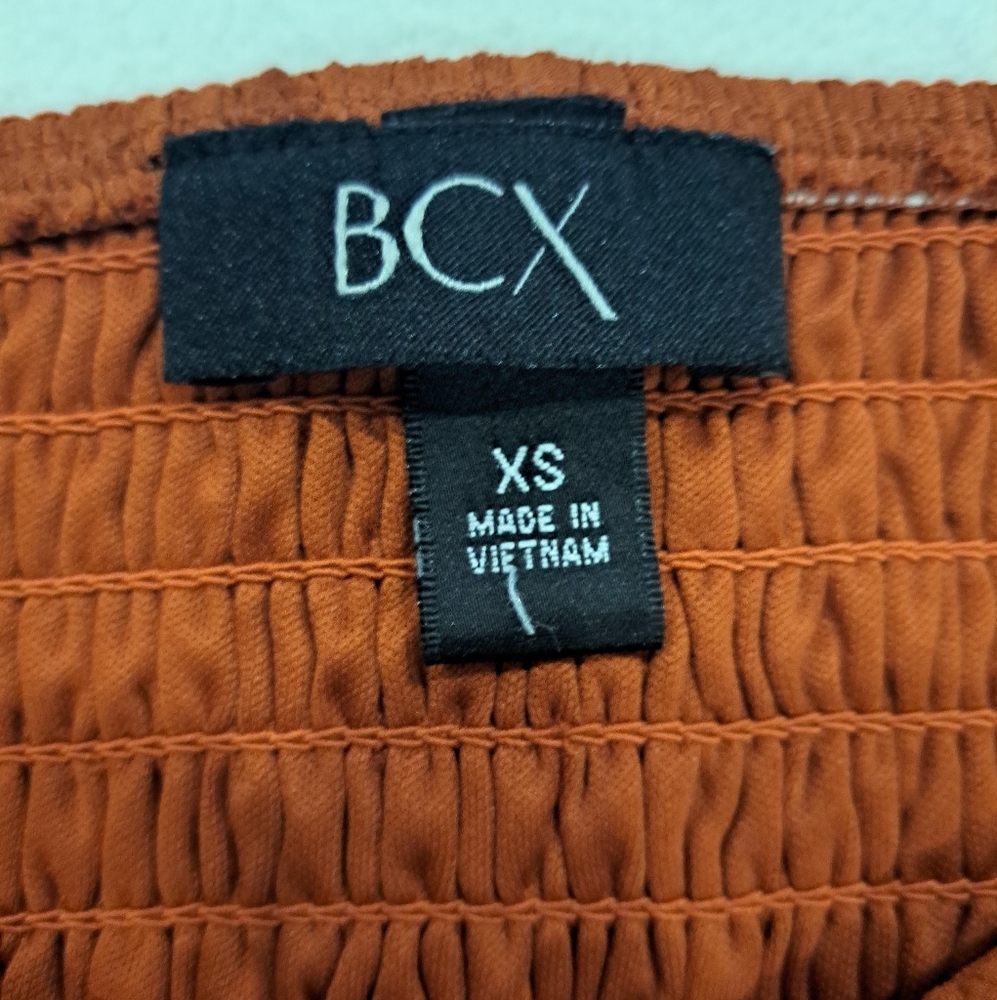 BCX Women's Rust Top Size XS - Picture 2 of 5